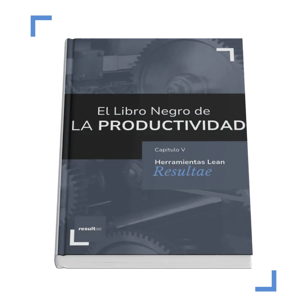portada del Libro Negro de la Productividad capítulo Herramientas Lean de Resultae sobre Lean Manufacturing