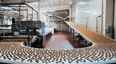 Línea de producción de dulces automatizada con aplicación de consultoría lean en fábrica, estrategia de Resultae