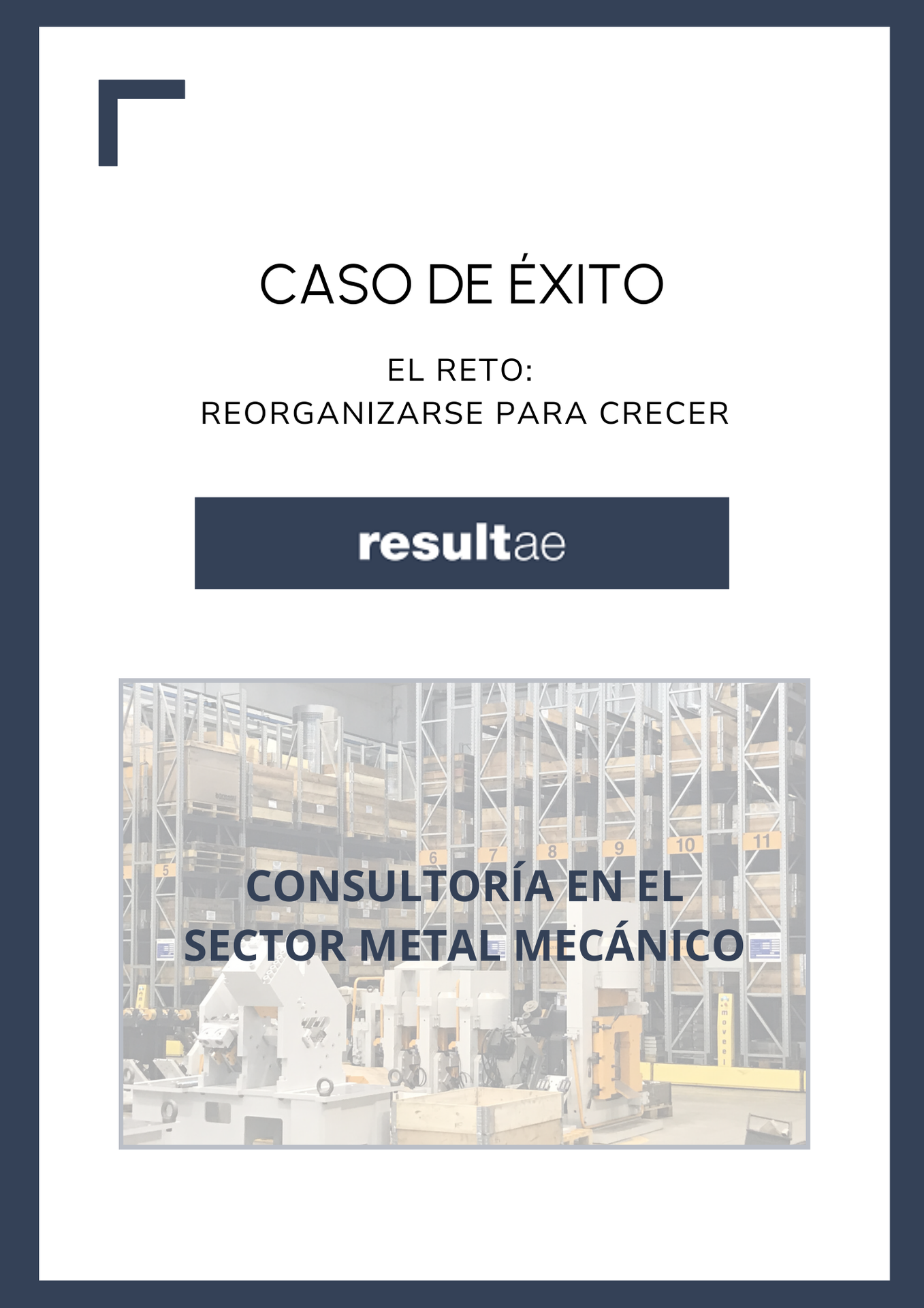 Consultoría de negocios en el sector metalúgico