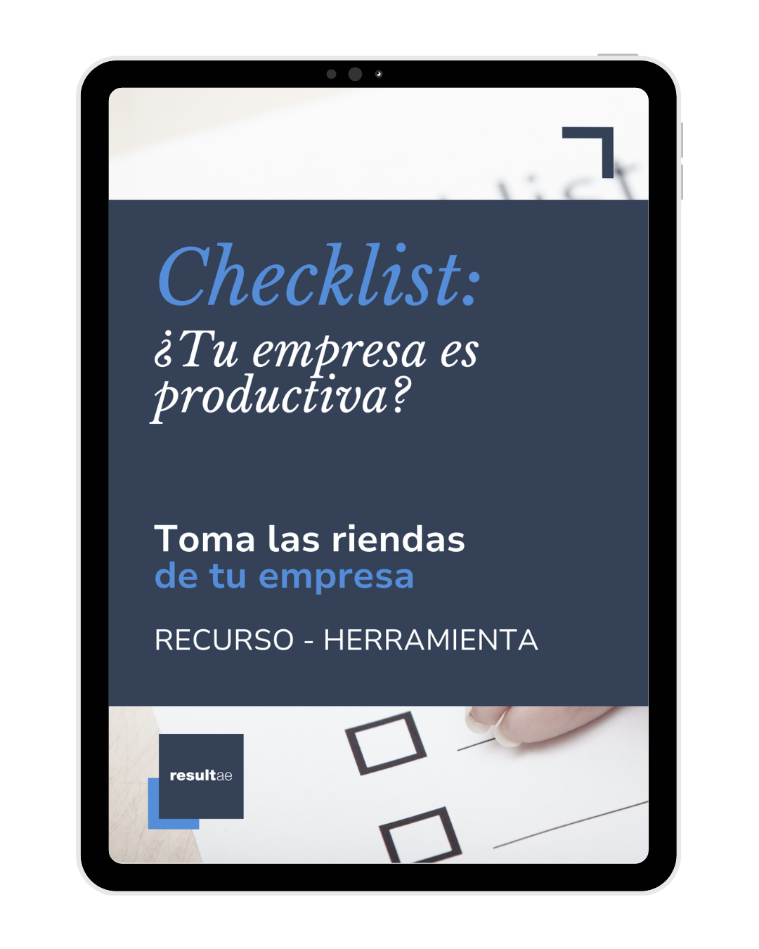 Evalúa la productividad de tu empresa con el Ebook gratuito de RESULTAE