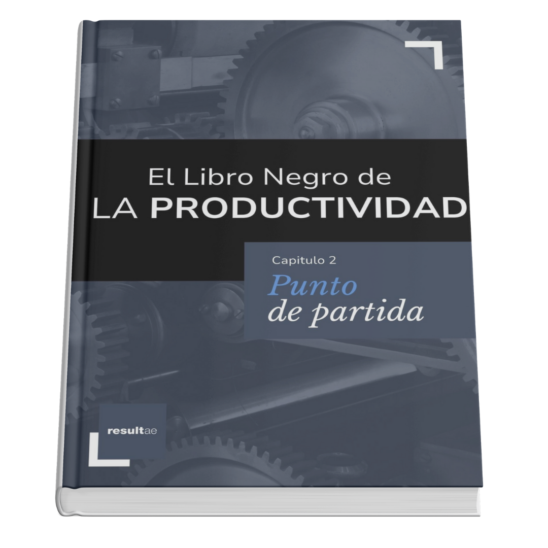 Ebook grautito llamado Libro Negro de la Productividad escrito por Resultae para mejorar la productividad de tu empresa