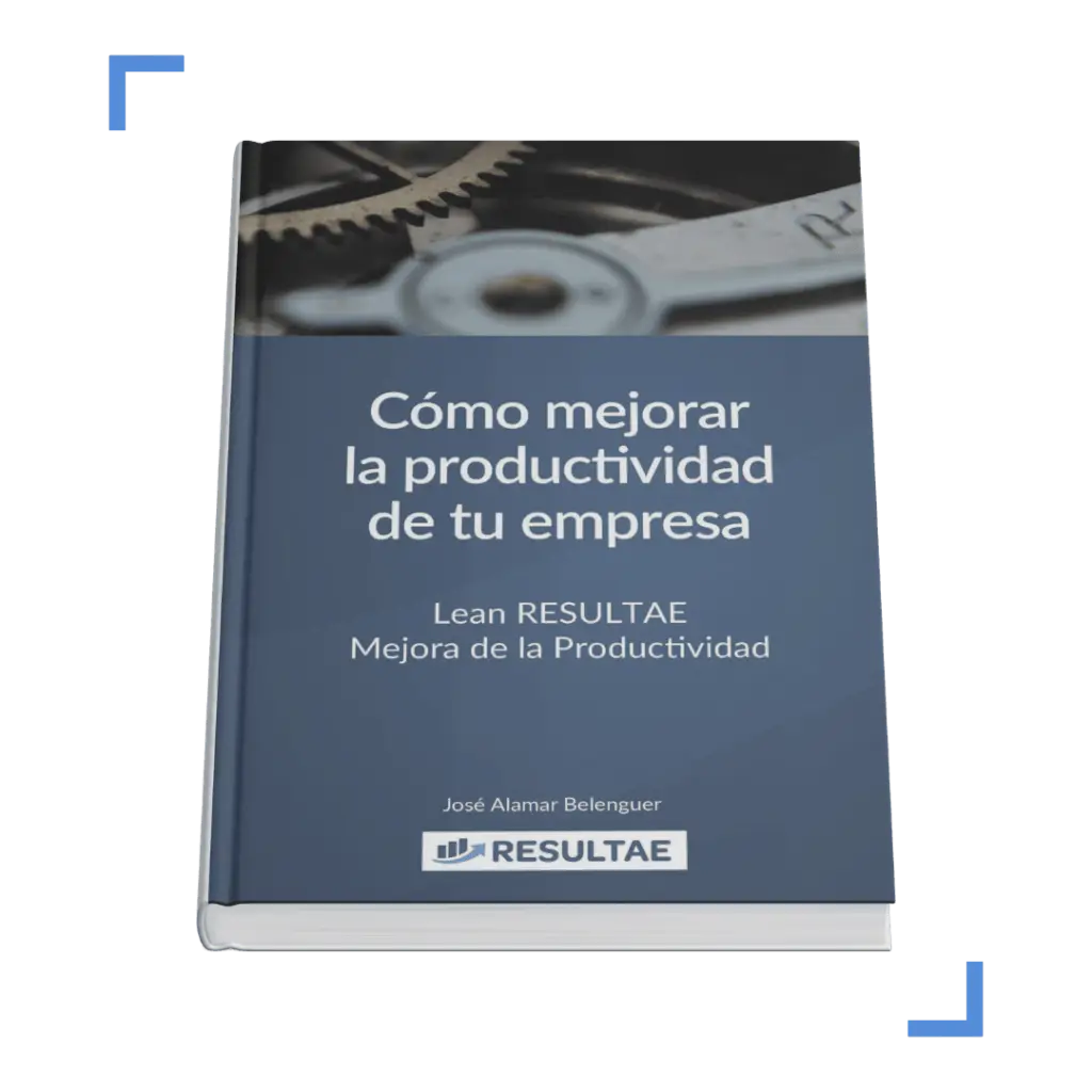 portada del libro de José Alamar Belenguer en Resultae sobre reestructuración organizativa para mejorar la productividad empresarial