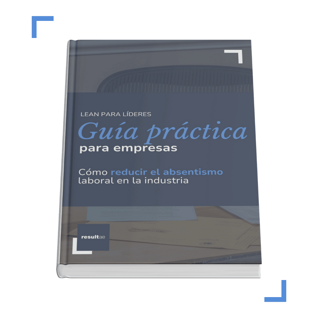 portada de guía práctica para empresas sobre cómo reducir el absentismo industrial – Resultae