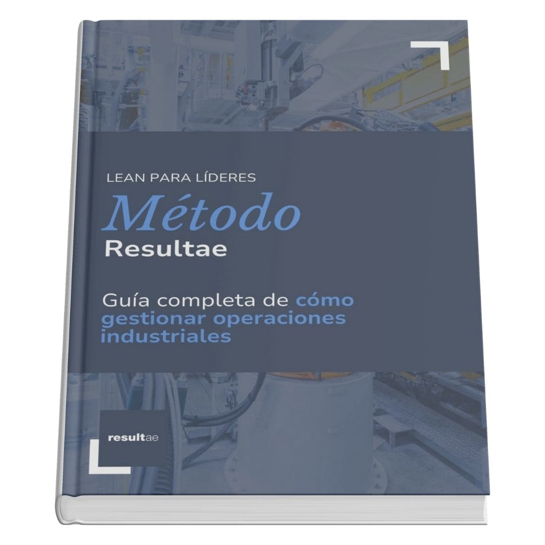 portada del ebook de Resultae sobre cómo gestionar operaciones industriales con enfoque lean